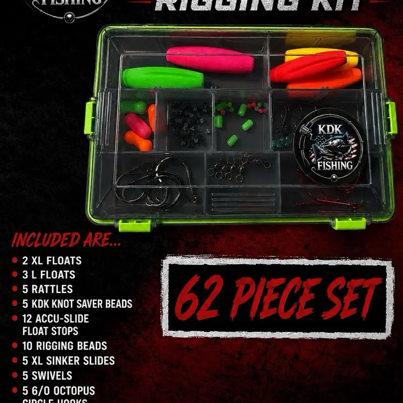 CATFISH RIGGING KIT 62pc