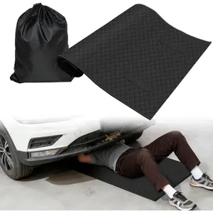 Rolling Creeper Mat, Under Car Repair Mat, 60x28 Inch Portable Creeper Rolling Pad with Storage Bag, Foldable Mechanics Mat for Low Clearance, Auto Repairing Tool for Working On The Ground