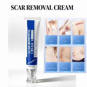 Scar Cream, ProfessionalScar Removal Gel, Suitable for scar removaltreatment of post-operative scars, Caesareansection scars, Keloids, Burns, Acne