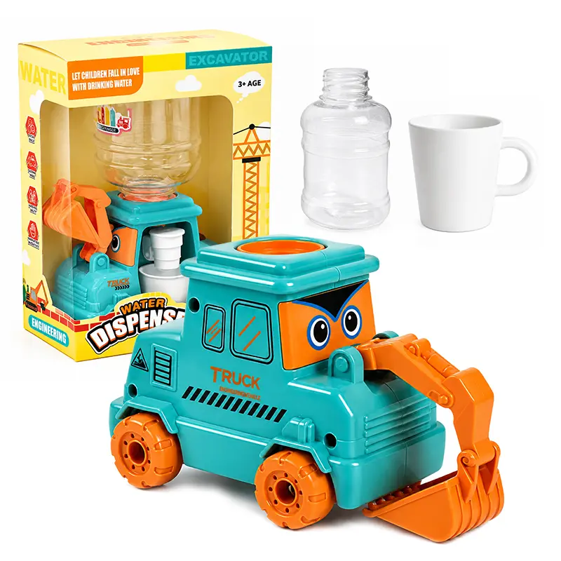 [Children's Ornament]Kids' room and living room decorations, fun excavator-shaped ornaments that can also store things, perfect as gifts for Children's Day