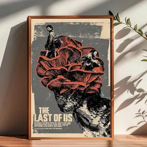 The Last of Us Movie Poster, Room Decor, Movie Poster for Gifts, Home Decor, Wall Art Decor