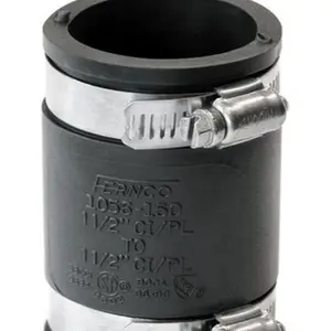 Rubber Flexible Coupling Parallel 1-1/2 inch x 1-1/2 inch