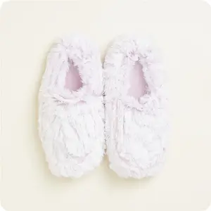 Warmies Slippers - Marshmallow Lavender