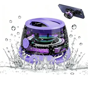 G300 Portable small speaker，Magnetic Bluetooth-compatible Speaker,Portable Wireless Speaker with Phone Holder, RGBFunction Speaker for Camping, Parties andComputer Desktop Use, Audio,gift