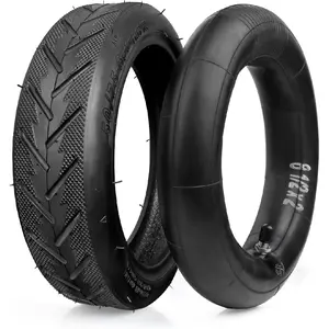 50/75-6.1 Scooter Tire Tube Replacement 8.5 Inch Tire Tube for Gotrax Gxl V2/Xiaomi/M365 Etc Electric Scooter 81/2x2 Pneumatic Tyre Replacement Wheels (1 Set)