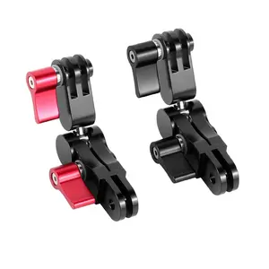 Swivel Joint Helmet Camera Tripod Mount Aluminium 360° Magic Arm Hand Extension Compatible with GoPro Hero 13 12 11 10 9 8 7 6 5/APEMAN/AKASO/DJI Omso Action 3 and More