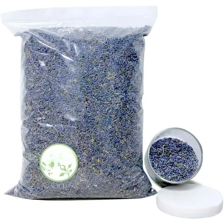 Dried Lavender ,  Dried Lavender Buds, Fragrant Dried Lavender Bulk for Drawers and Closets, Wholesale Dried  for Soap, Candle, Sachets, DIY (1/2 Pound), Nature, Gifts