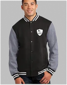 Athletic Estate Fleece Letterman Shield Jacket