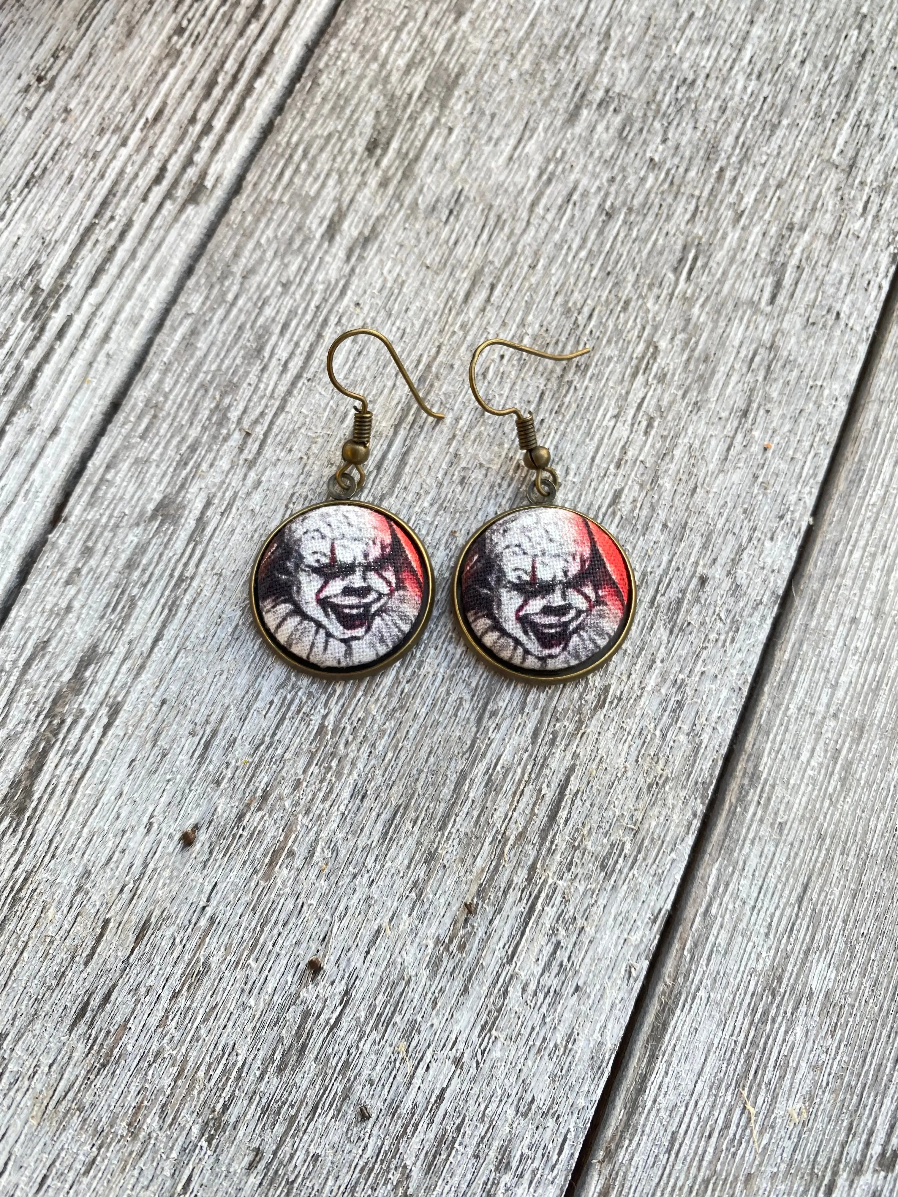 It Scary Movie Dangle Earrings