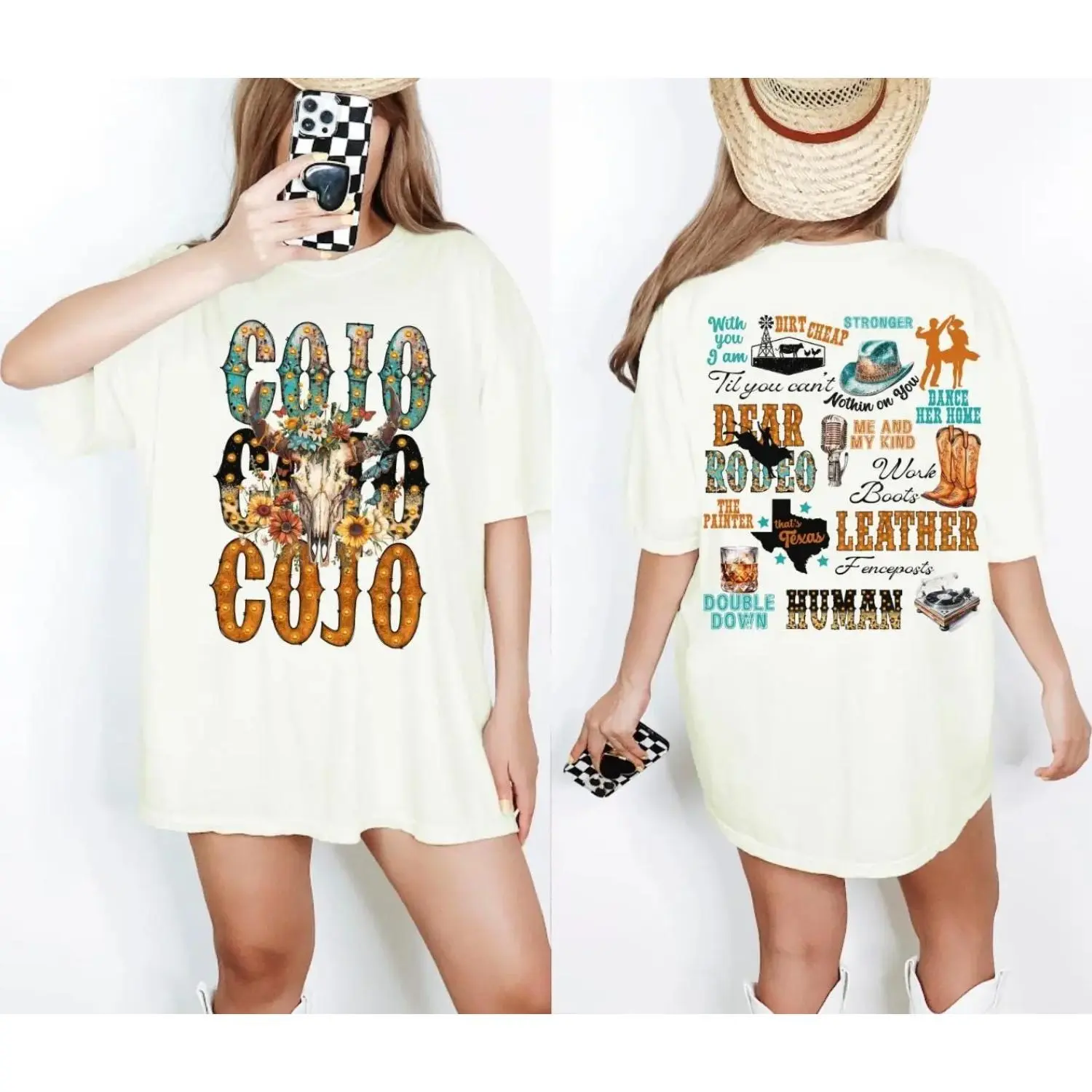Cojo Country Music, Country Concert Tee Shirt, Cojo Nation, Country Music, Western Shirt, Cowboy Tee, Rodeo Tee, Short Sleeve Shirt, Casual Clothing