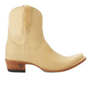 Lane Womens Emma Jane Snip Toe Bootie Casual Boots Ankle Low Heel 1-2" - Beige