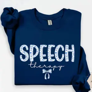 SLP Sweatshirt, Speech Therapy Sweater, SLP Gifs
