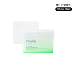[mixsoon Official Shop] Centella Toner Pads 7..77 fl.oz / 230ml / 120 Sheets - Soothing & Hydrating Toner Pads for Sensitive Skin, Korean Glass Skin Care