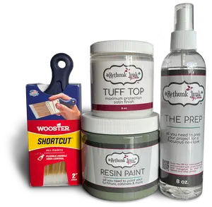 Rethunk Junk Furniture and Cabinet Paint - No Sanding, No Priming, Original Color, Easy Application, No Preparation Required