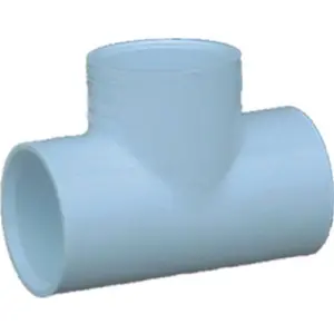 Genova Products 31471 0.75 x 0.75 x 0.5 in. White Reducing Tee - Pack Of 10