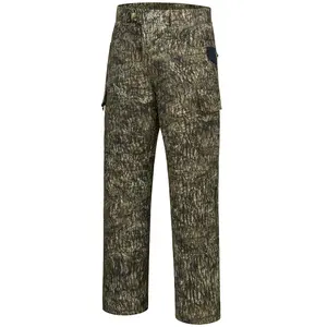 Bassdash Invis Men’s Stretch Hunting Pants Water Resistant Camo Fishing Pants
