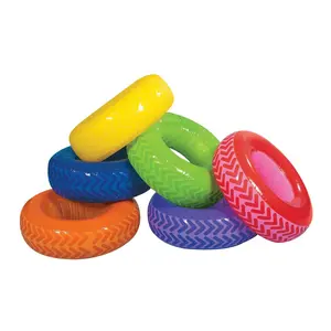Inflatable Obstacle Course Tire Game