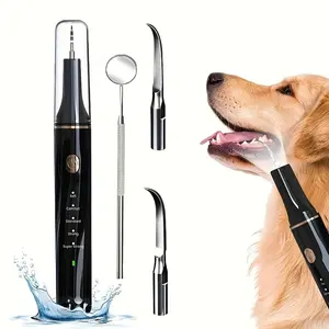 Pet Ultrasonic Tartar Remover | USB Rechargeable Portable Dental Cleaner Cleaning for Daily Pet Care
