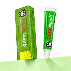 TKTX Tattoo Numbing Cream, Limited Edition 99% Very Strong, Relief Cream for Tattoos, Waxing, Microneedling, Lecithin External Cream(10g) Cosmetic.