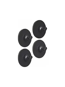Flex Black Magnetic Pins & Black Nano Gel Pads - Set of 4