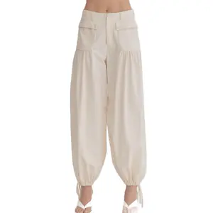 Mid Rise Balloon Style Pants