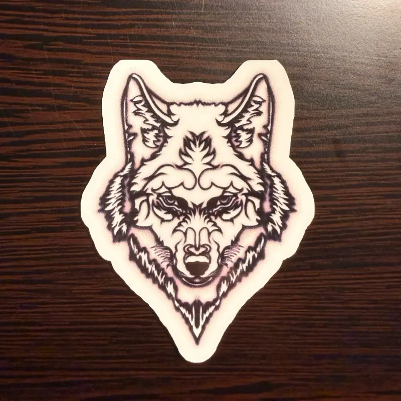 Wolf Sticker