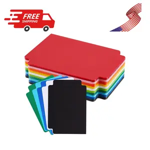 50 Pcs Trading Card Dividers Plastic Card Dividers