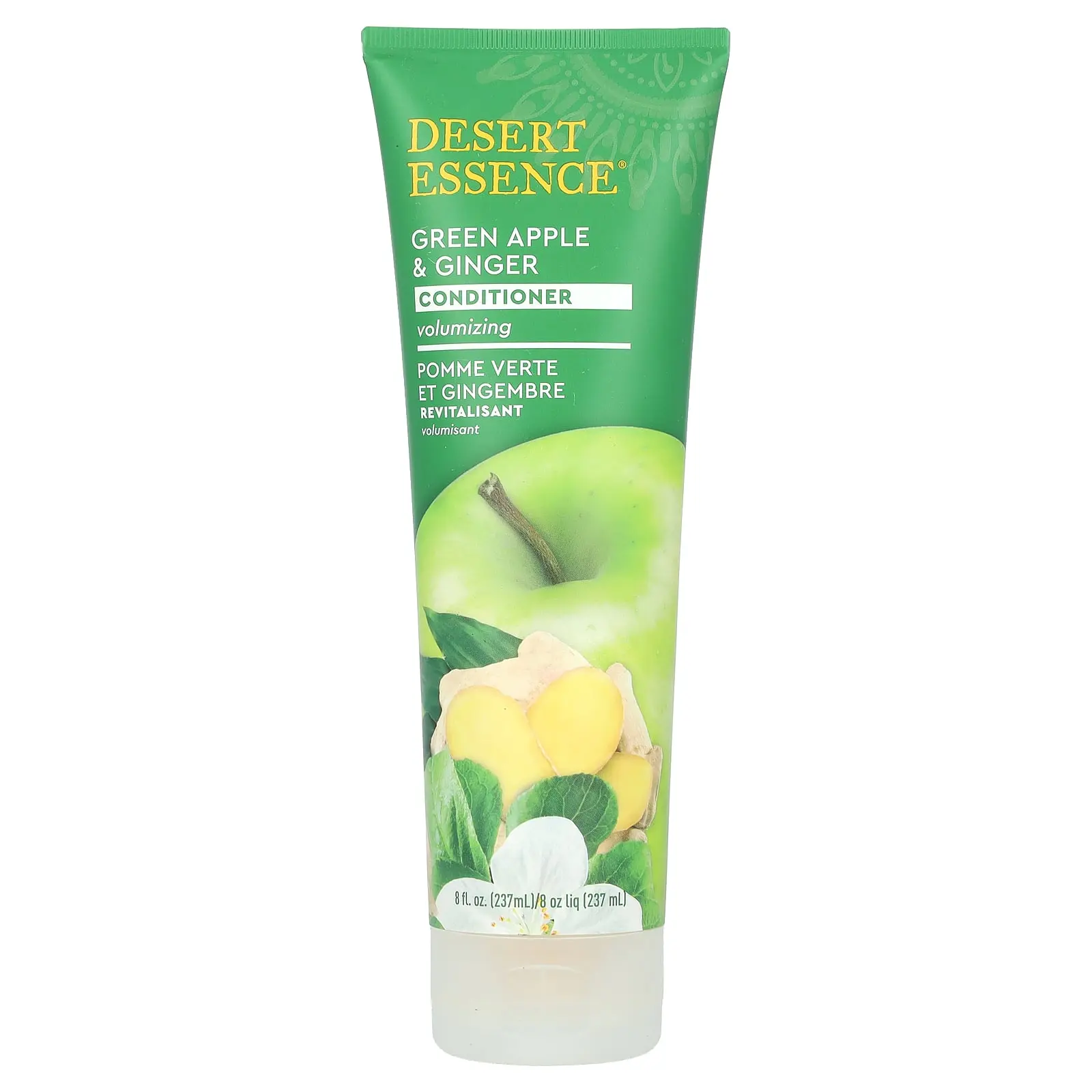 Desert Essence Conditioner, Volumizing, Green Apple & Ginger, 8 fl oz (237 ml)