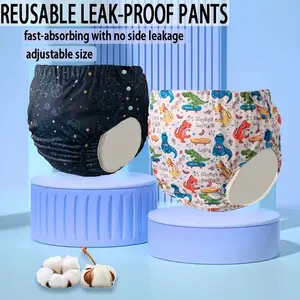 Reusable Adult Leakproof Pants, Washable Tpu Film Design, Adjustable Buckle, Breathable Comfort, Suitable for Pregnant Women and Postpartum
