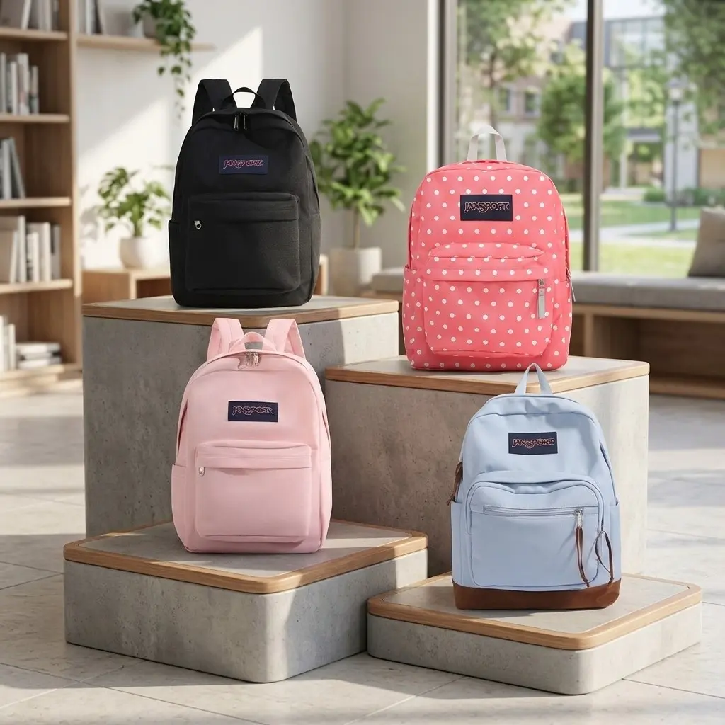 JanSport SuperBreak One Backpacks - Durable, Lightweight Bookbag with 1 Main Compartment, Front Utility Pocket with Built-in Organizer - Premium Backpack, Travel Bags, Student Backpacks