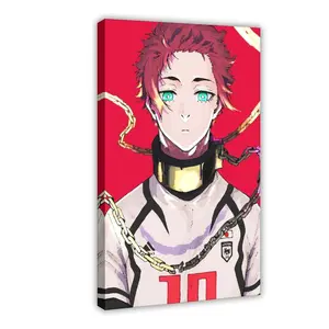 Anime Blue Lock Itoshi Sae I Canvas Poster Wall Art for Home Bedroom Office Dorm Room Decor