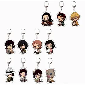 Demon Slayer Acrylic Keychain - Double Sided, High-Quality Material, 23 Characters Available collectible keychains