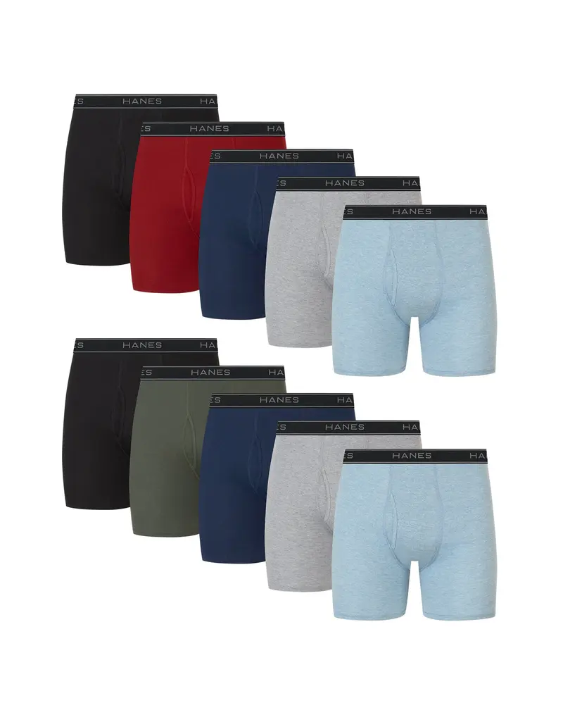 Supreme Hanes Boxer Briefs (4 Pack) Black - TikTok Shop