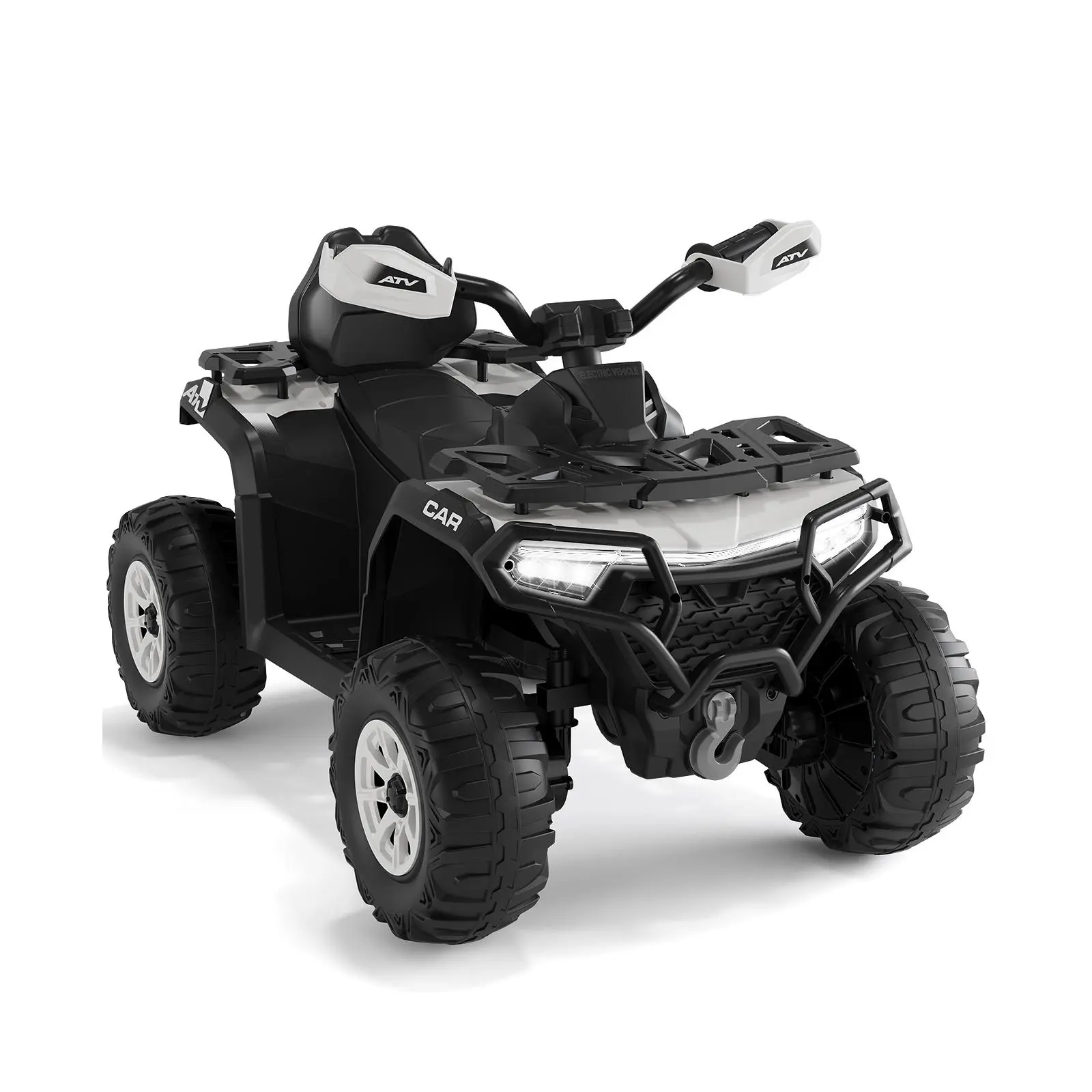 12V Kids Electric Ride-On ATV with Remote Control, Battery Powered Four Wheeler for Boys, Girls, Toddlers & Big Kids