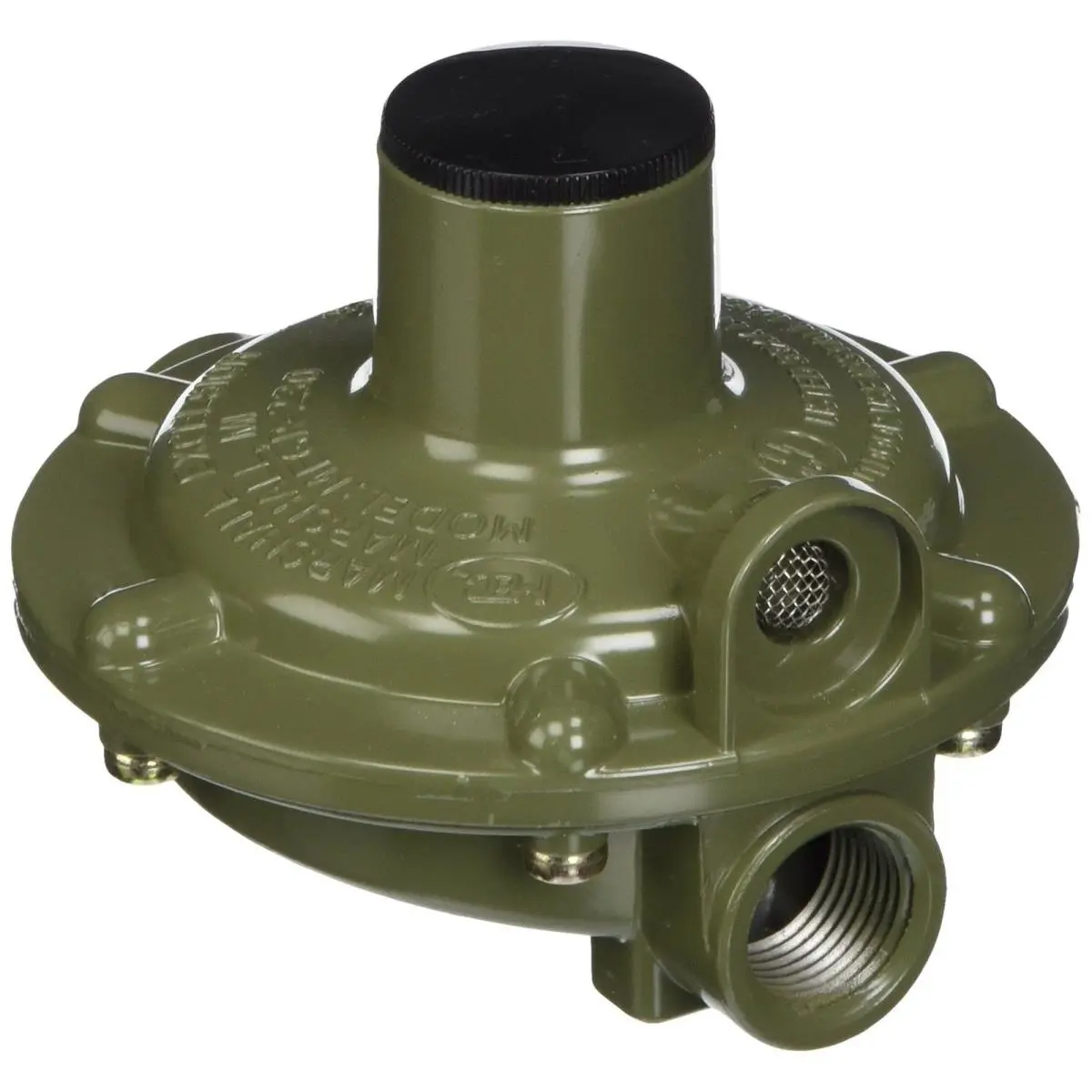 212 MAIN Marsh Excel M6E-MEGR230 Low-Pressure Single-Stage Gas Regulator - Household Appliance Part & Accessory for Gas Flow Control