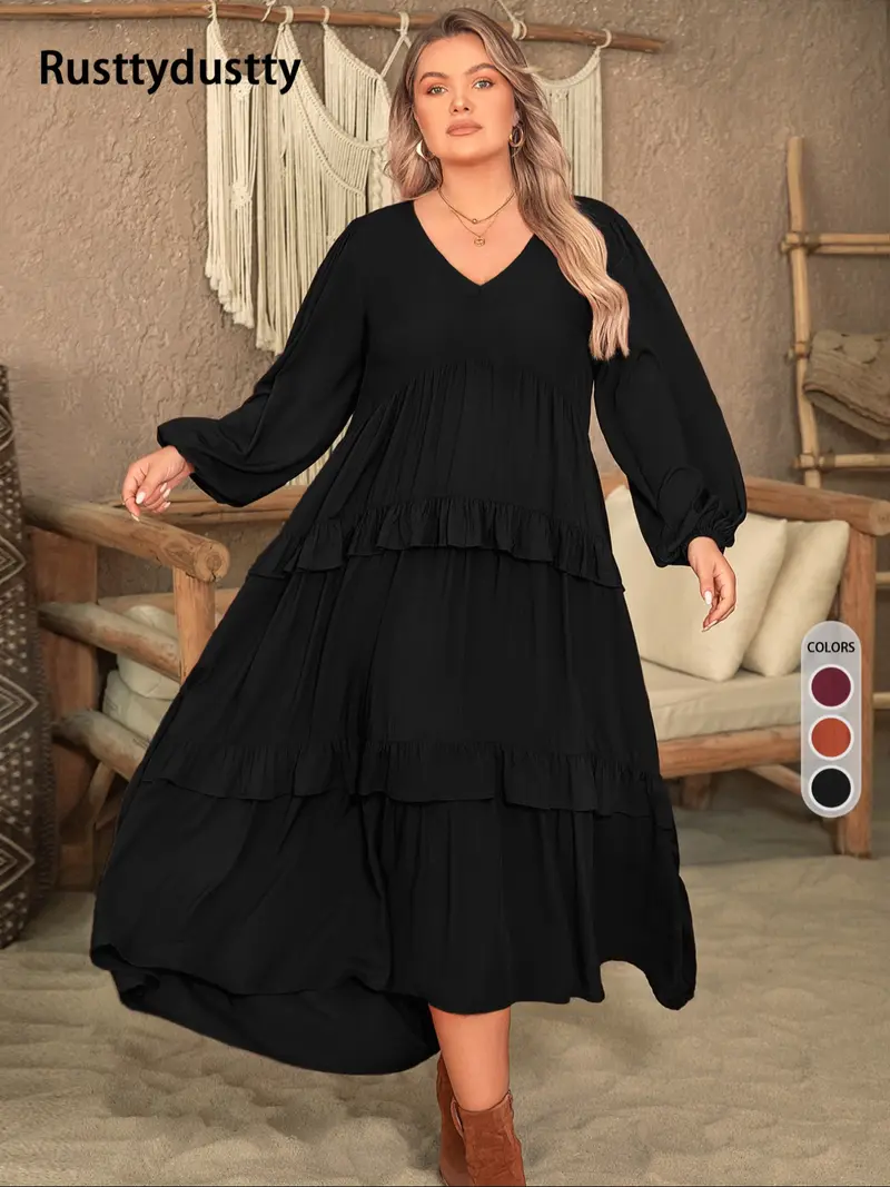 Maxi Dress Plus Western Wear Plus Size Western Dresses To Wear With Boots  TikTok Shop