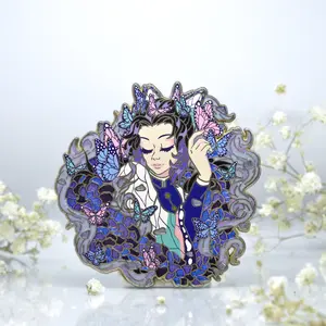 Winged Crown Shinobu Enamel Pin | Demon Slayer