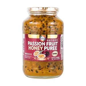 SURASANG Korean Passion Fruit Honey Tea Concentrate 1kg - Sweet & Tart Flavor, Perfect for Hot or Cold Drinks SURASANG Korean Passion Fruit Honey Tea Concentrate 1kg - Sweet & Tart Flavor, Perfect for Hot or Cold Drinks
