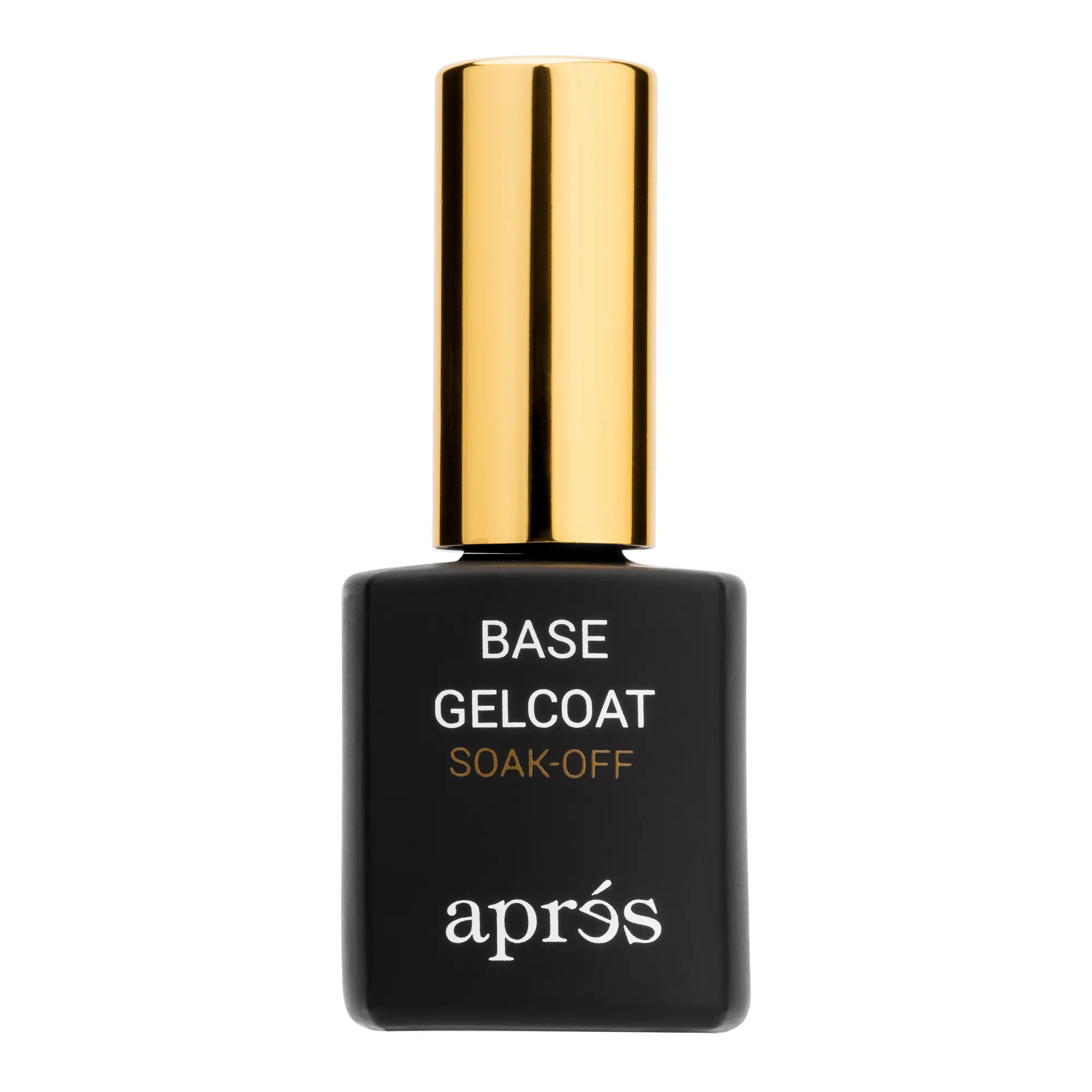 APRÉS Low HEMA Soft Base Gelcoat Cosmetic Nail Care Soak Off Product - 15ml Single Item, LED-Cure for Gel Manicures, Ideal for Selfcare & Purse Mini Toiletries
