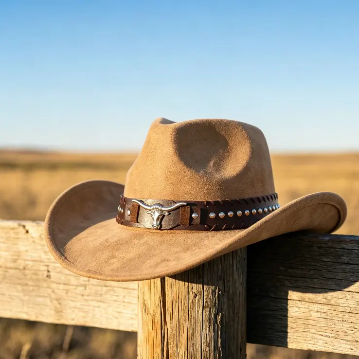 Unisex Sequin Cowboy Hat Felt Suede Jazz Hat Party Festival Stage Performance Costume Clearance western vintage High Quality Hat Cowgirl Hat