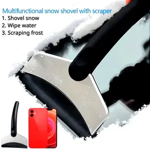Durable Car Windshield Snow Shovel Snow Removal Scraper Ice Shovel Window Cleaning Tool For All Car Accessories, Household Cleaning Tool