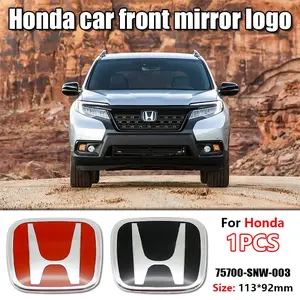 Honda Car Style Upgrade Parts 75700-Snw-003 Front Hood Replacement Emblem, Dedicated Decorative Sticker, Vehicle Exterior Decoration, Ca Prop 65 Compliant