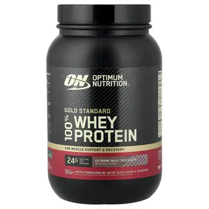 Optimum Nutrition Gold Standard® 100% Whey Protein, Extreme Milk Chocolate, 2 lb (907 g)
