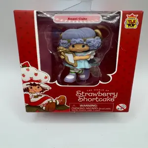 40th Anniversary Strawberry Shortcake Series 2 - Angel Cake Figure - 2.5' Inch