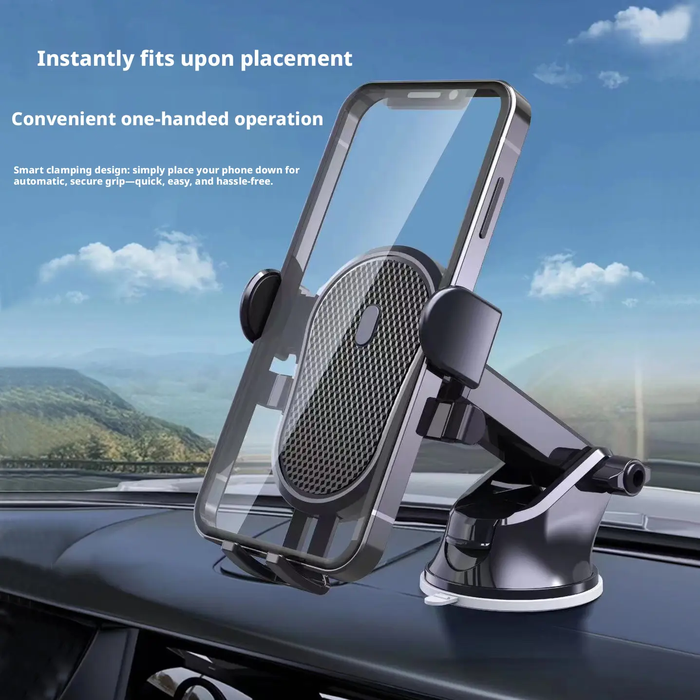 New car phone holder, truck suction cup, universal navigation, car mounting bracket, car phone holder