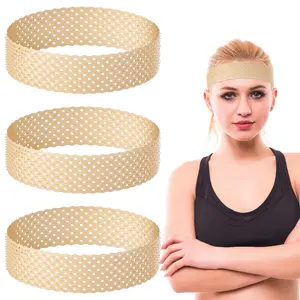 3pcs Silicone Wig Grip, Non-Slip Wig Band, Elastic Fixed Design, Sweat-Resistant, Suitable for Both Men & Women, Skin-Friendly, Elastic Headbands, Sweat Wicking Headband