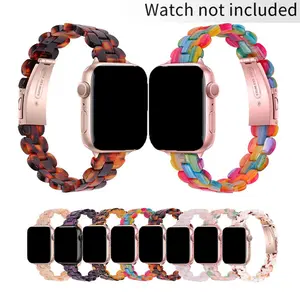 GIROUETTE Fashion Watch Band (Band Only), Stylish Watch Band for Women, Smart Watch Straps, Replacement Watch Band for Apple Watch Series 9 8 7 6 5 4 3 2 1 SE SE2