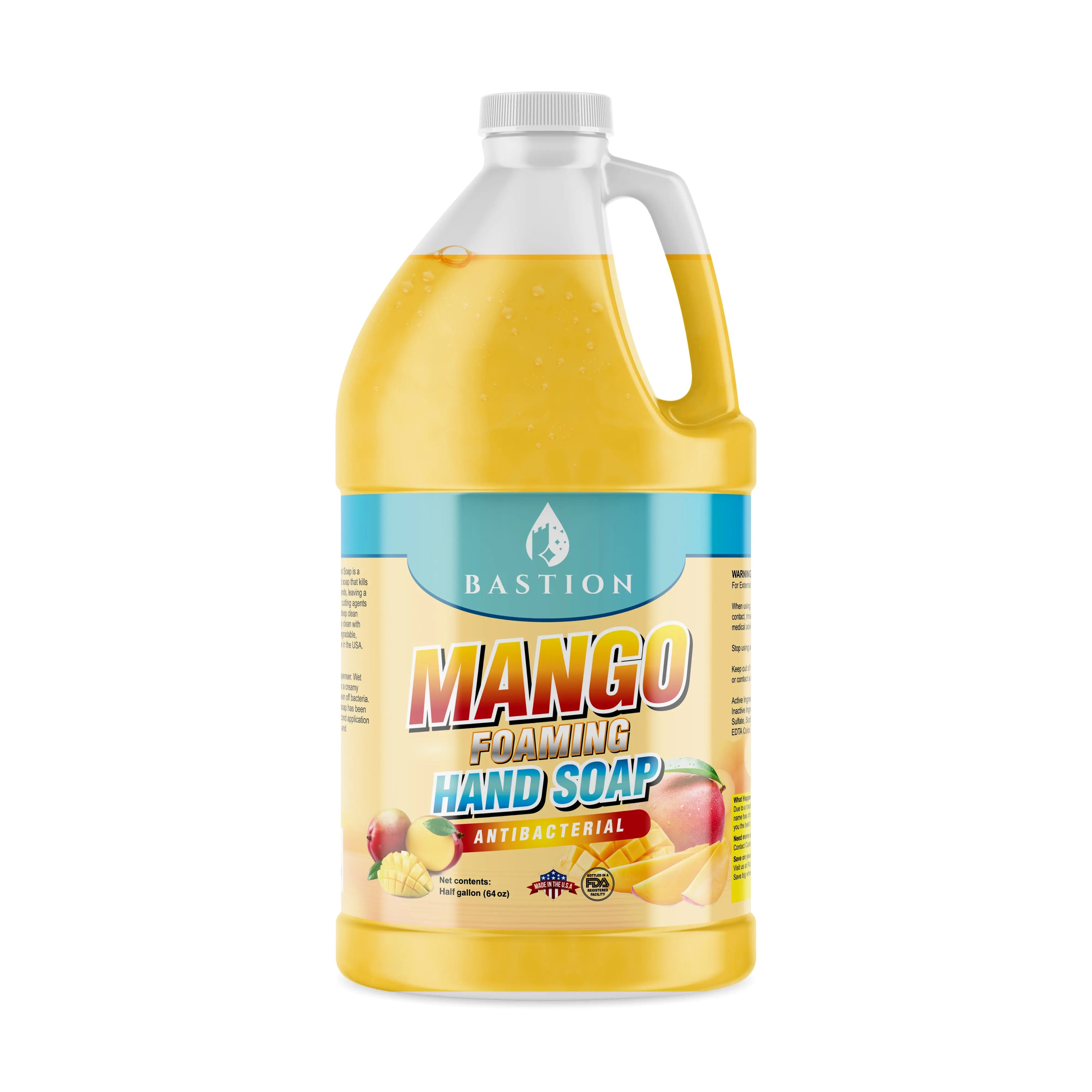 Mango Foaming Antibacterial Hand Soap (Bulk Refill Jug)