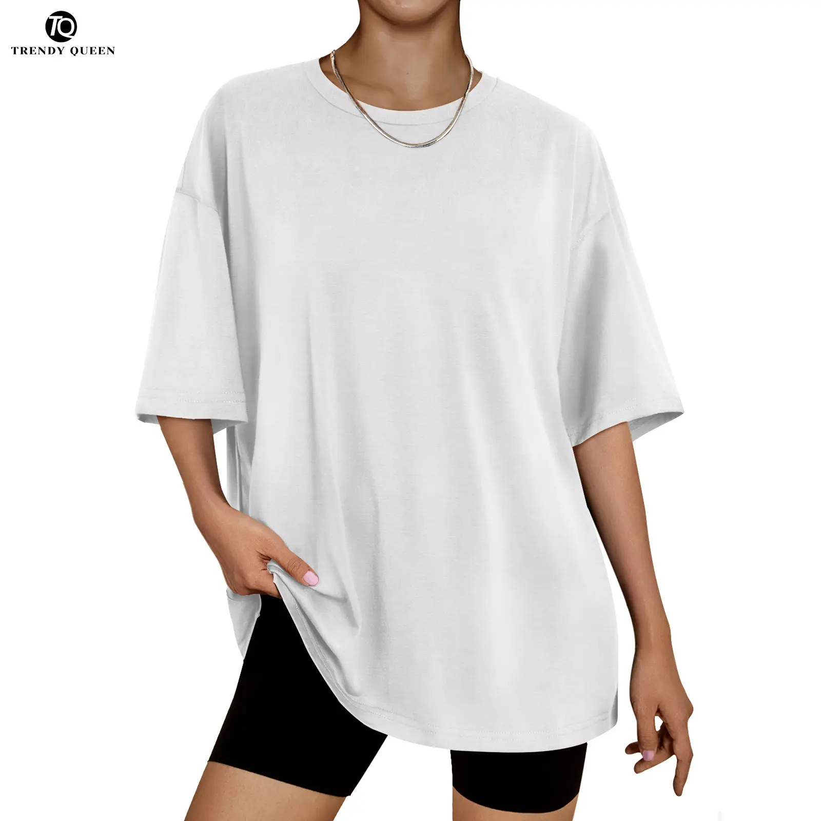 Trendy Queen Womens Fashion Workout T Shirts Athletic Plus Size Tops Summer Trendy Clothes 2026 Short Sleeve Spring Tee Casual Baggy