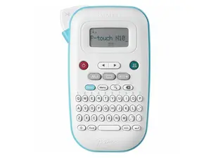 P-Touch PT-N10 Personal Handheld Label Maker 2 Lines 4.7 x 7.6 x 2.8 PTN10